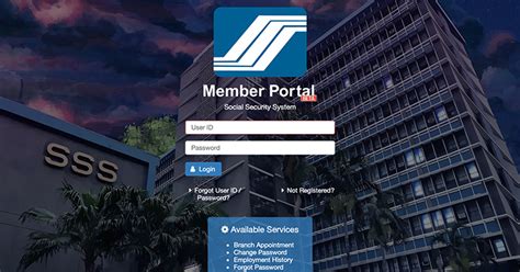 sss member portal